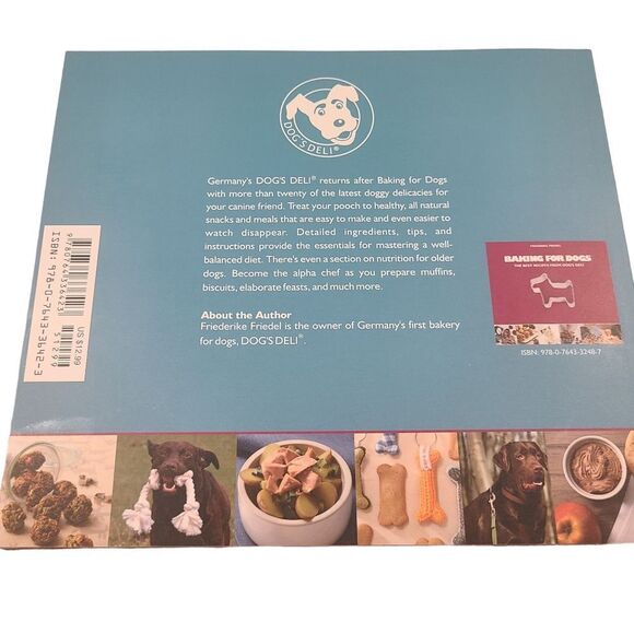 Cooking For Dogs New Recipes From Dog's Deli Softbound NWT - Picture 11 of 12